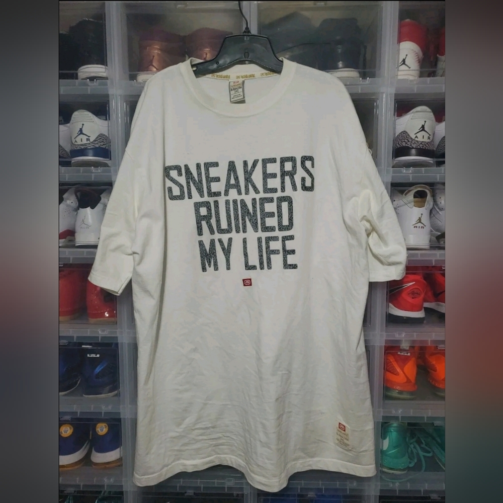 Ecko sneakers ruined my life t shirt